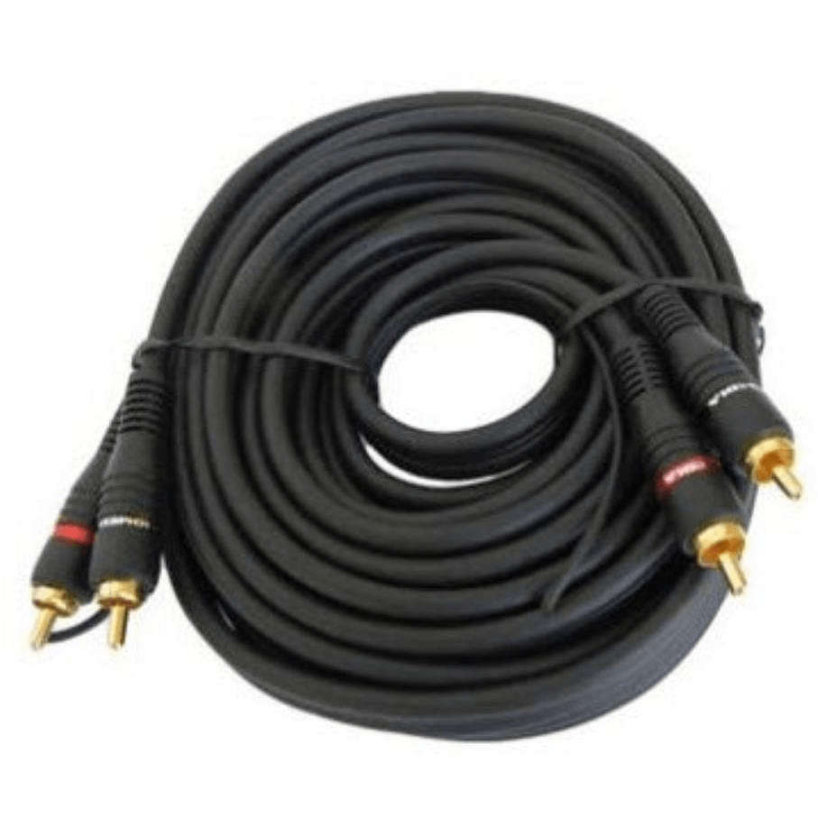 Geeko RCA Male to Male Audio Cable With Ground AVC-007