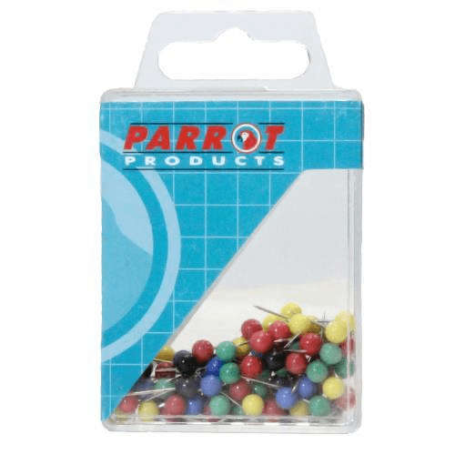 Parrot Map Pins 100 Assorted Pack BA3005 ba3005