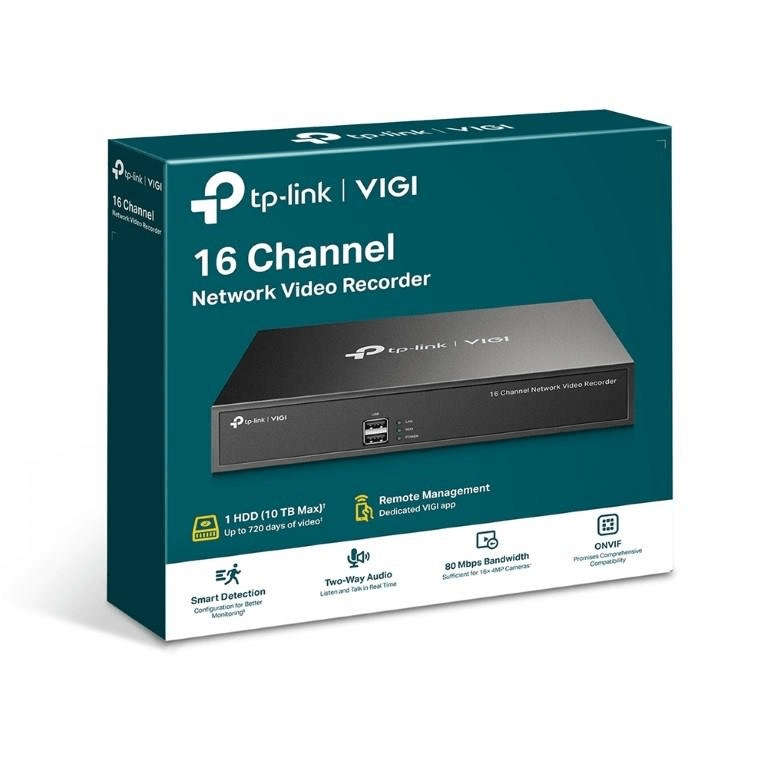 TP-Link VIGI 16-ch Network Video Recorder CAM-NVR-NVR1016H