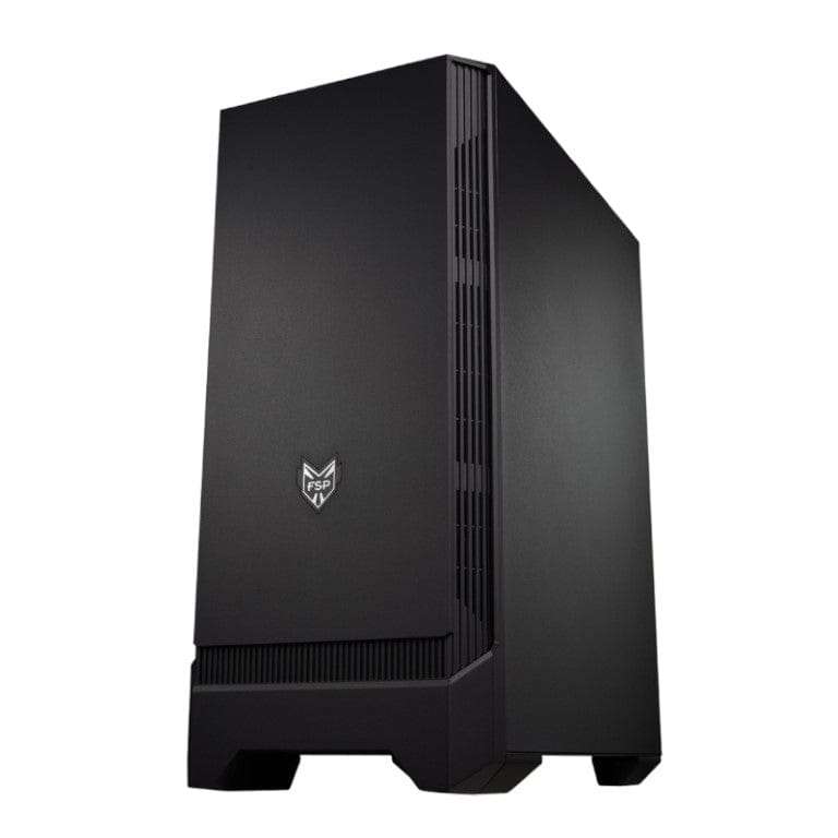 FSP CMT260 Mini-ITX ARGB Mid-Tower Micro-ATX Gaming PC Case Black CMT260