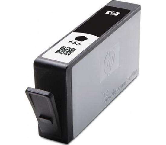 HP 655 Ink Advantage Black Printer Cartridge Original CZ109AE Single-pack