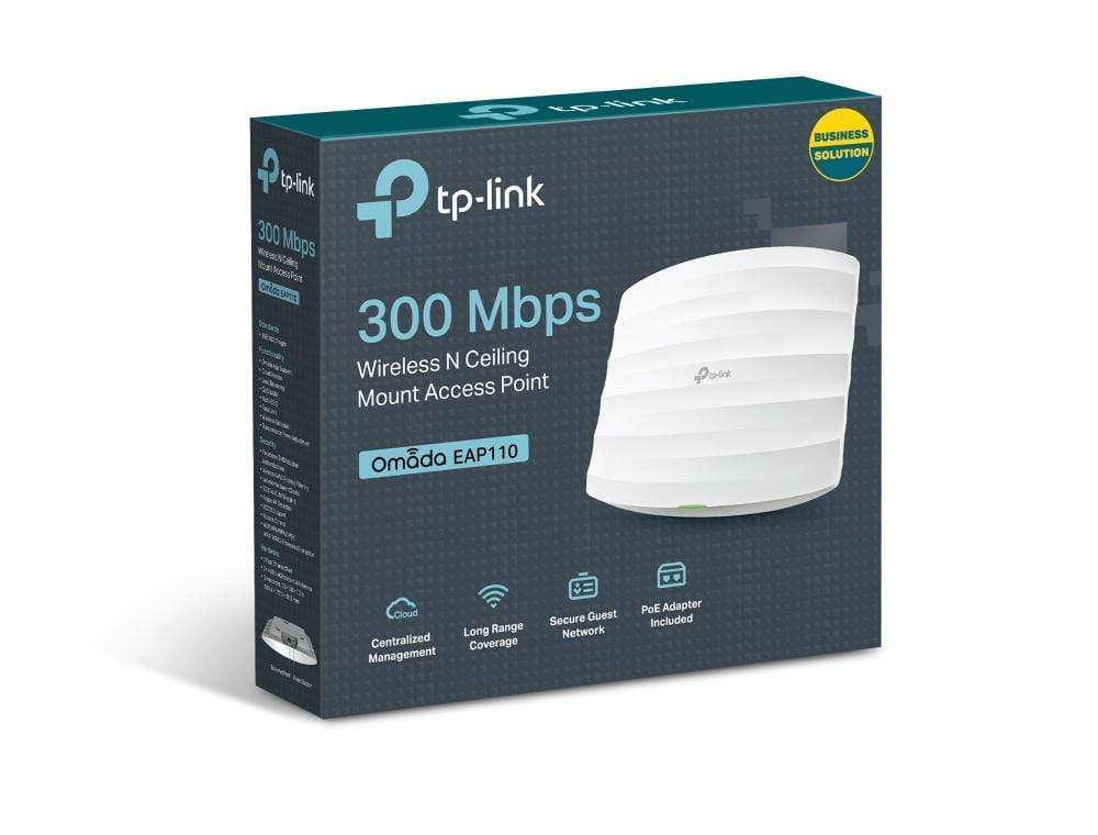 TP-LINK EAP110 Wireless Access Point 300 Mbit/s Power Over Ethernet (PoE) White