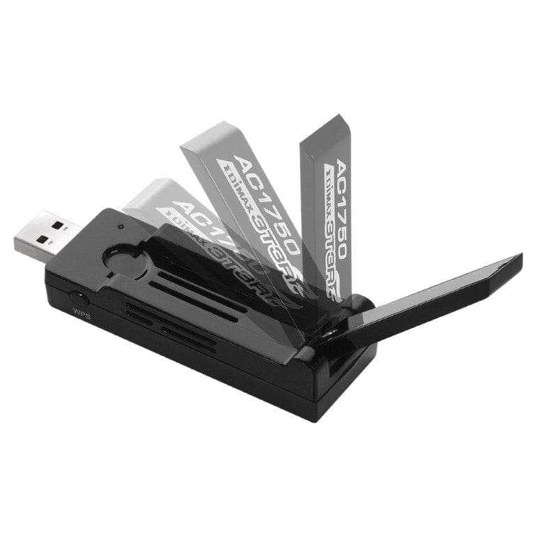 Edimax EW-7833UAC AC1750 Dual-Band Wireless USB 3.0 Adapter with 180-degree Adjustable Antenna EW783