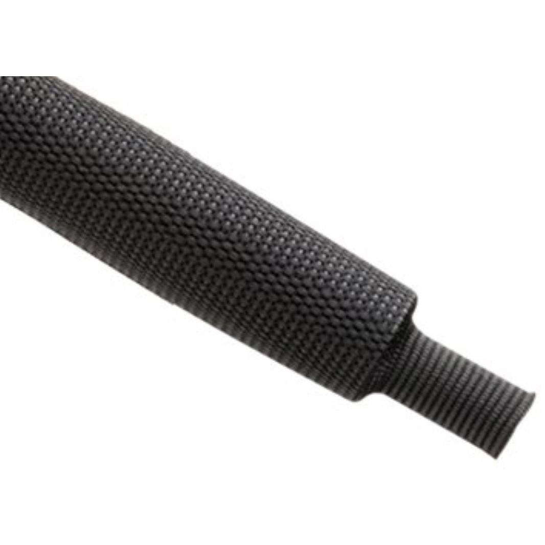 Techflex Shrinkflex Fabric 40mm to 20mm Black H2F1.58BK