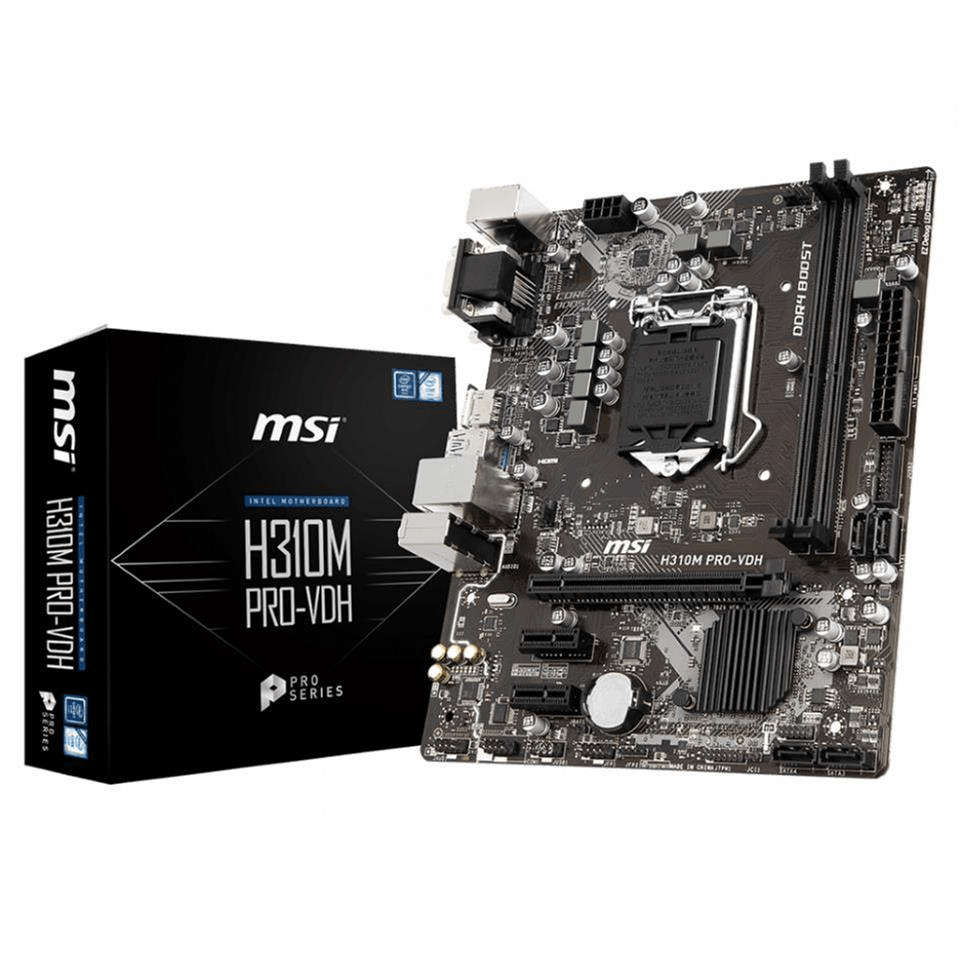 MSI H310M PRO-VDH LGA1151 M-ATX Motherboard