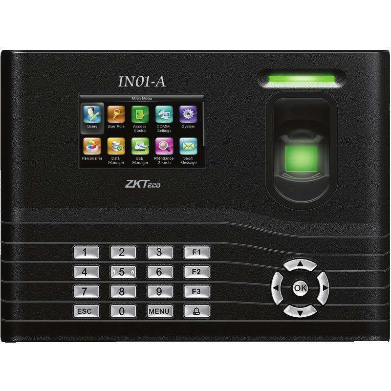 ZKTeco IN01 Fingerprint RFID Time and Attendance Terminal IN01-A-WIFI