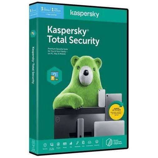 Kaspersky Total Security Single-License English 1-year 3+1-device KL19499XDFS