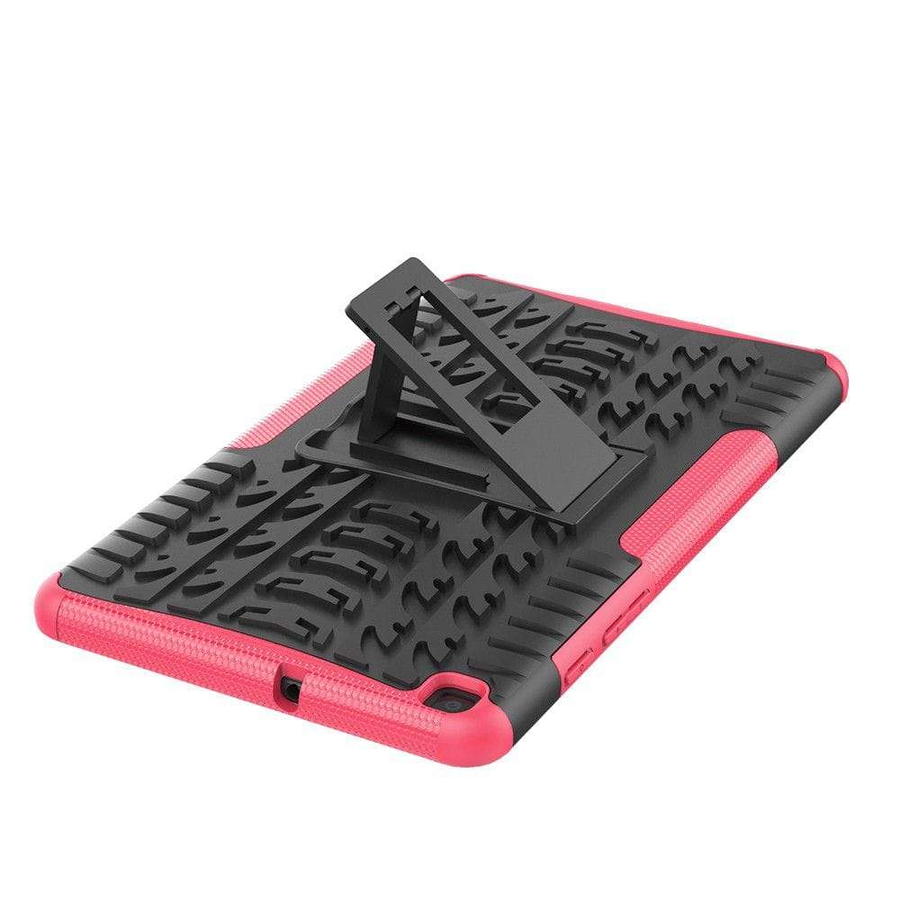 Tuff-Luv Armour Case Rugged and Stand for Samsung Tab A 8.0 T290/T295 - Pink M1155