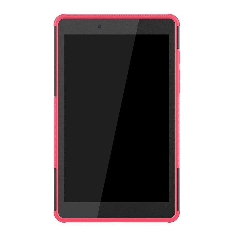 Tuff-Luv Armour Case Rugged and Stand for Samsung Tab A 8.0 T290/T295 - Pink M1155