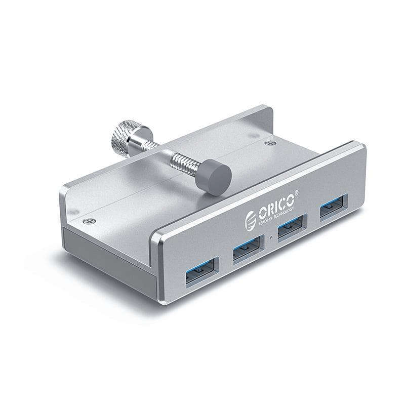 Orico 4-port USB 3.0 Interface Hub Clip-Type Aluminium MH4PU-SV