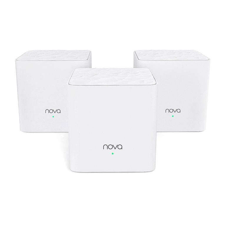 Tenda NOVA MW3 AC1200 Whole Home Mesh 3-pack Wireless Router MW3(3-PACK)