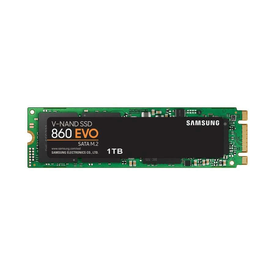 Samsung 860 EVO M.2 1TB Serial ATA III V-NAND MLC Internal SSD MZ-N6E1T0BW