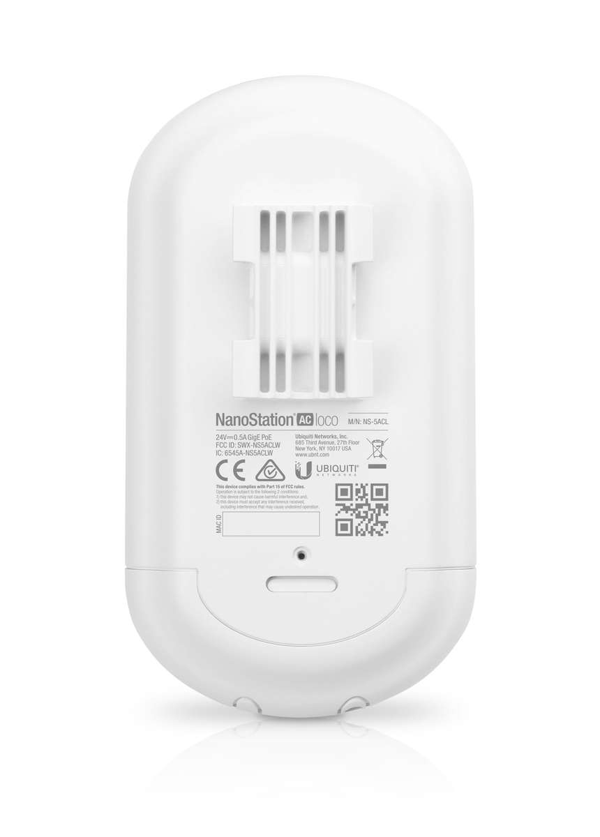 Ubiquiti NanoStation AC Loco 1000 Mbit/s White NS-5ACL