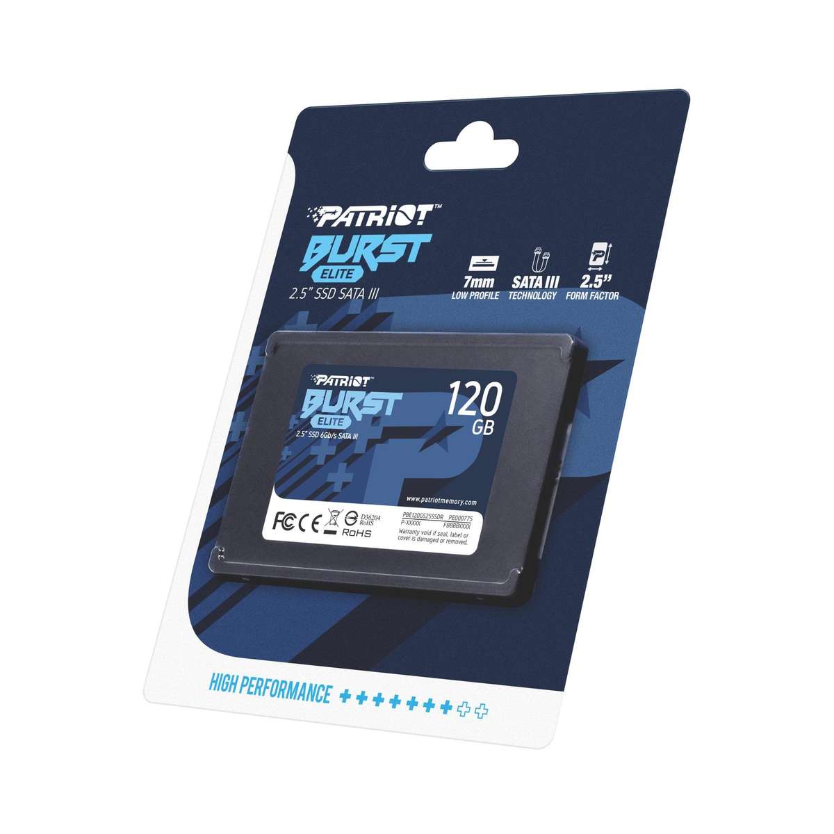 Patriot Burst Elite 2.5-inch 120GB Serial ATA III Internal SSD PBE120GS25SSDR