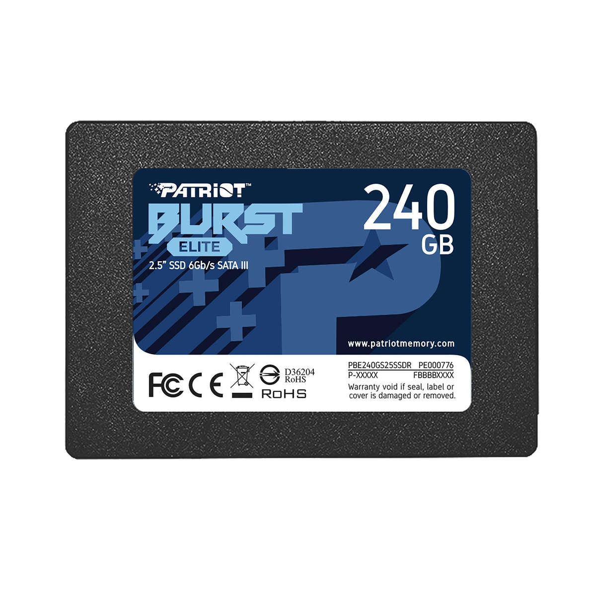 Patriot Burst Elite 2.5-inch 240GB Serial ATA III Internal SSD PBE240GS25SSDR