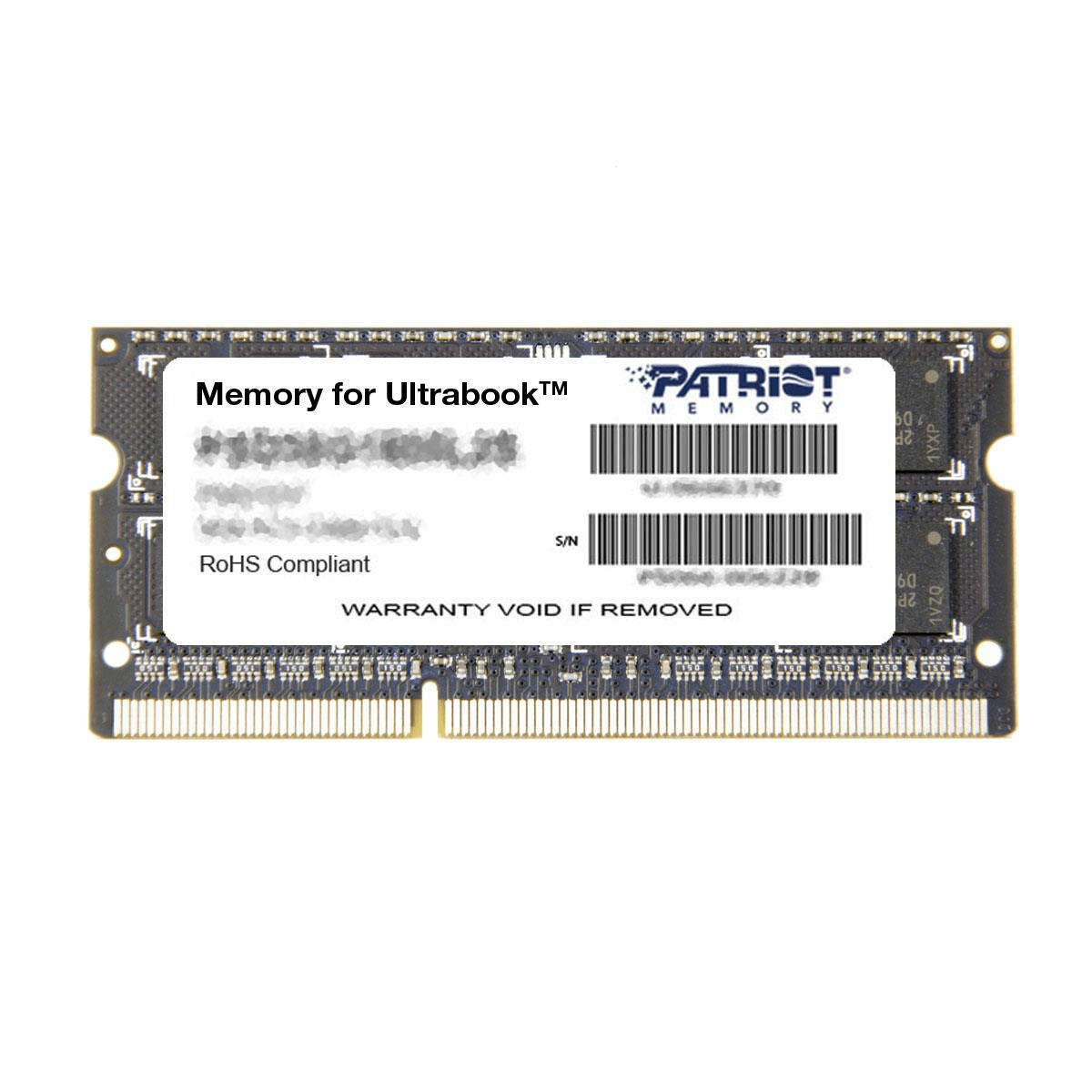 Patriot PSD38G1600L2S SODIMM Memory Module 8GB DDR3 1600MHz