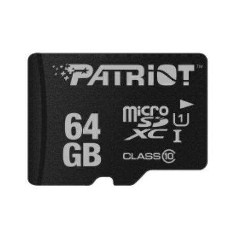 Patriot 64 GB MicroSDXC UHS-I Class 10 Memory Card PSF64GMDC10