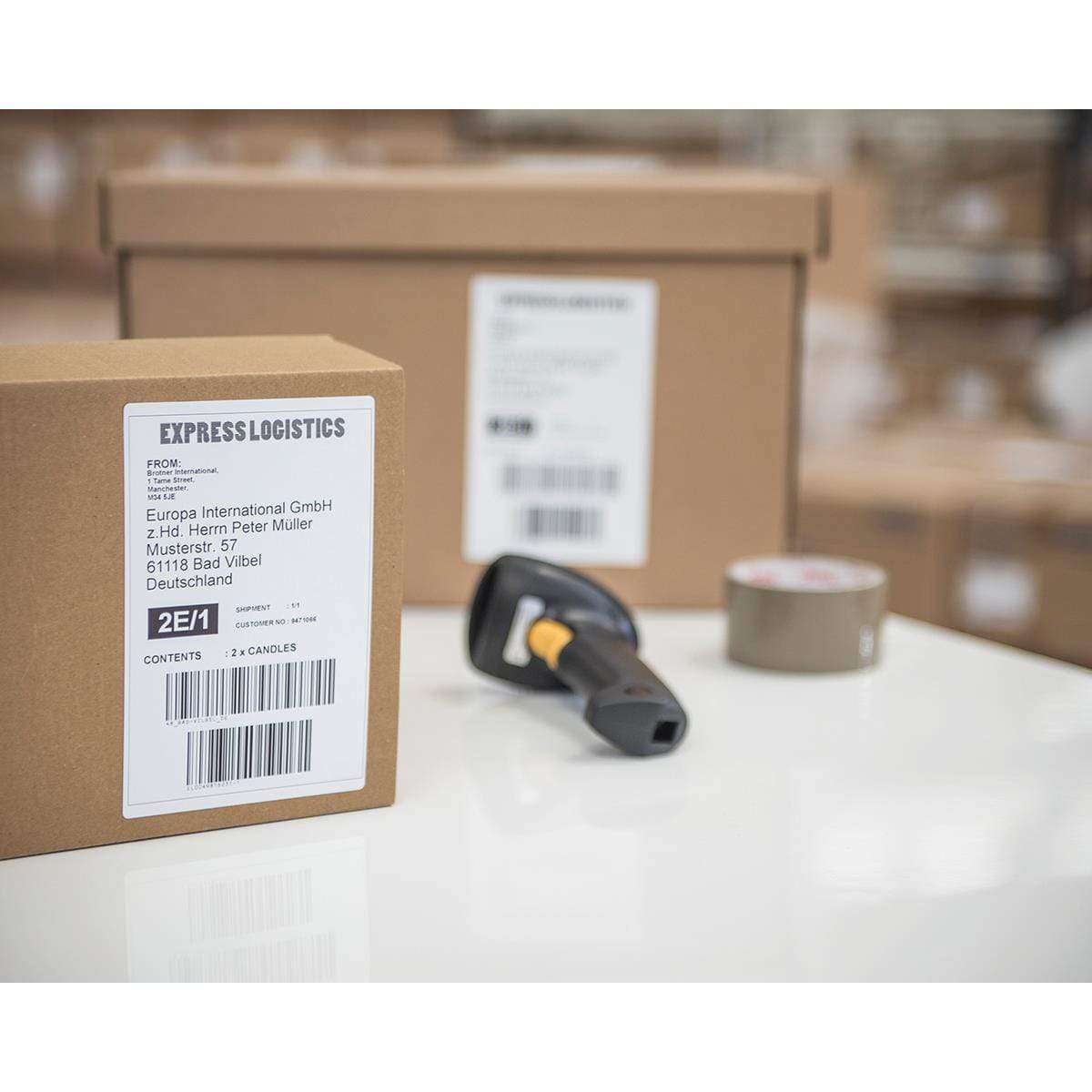 Brother QL-1100 label printer Direct thermal 300 x 300 DPI Wired