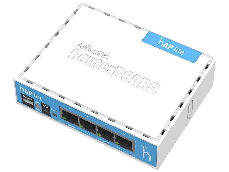Mikrotik HAP Lite WLAN Access Point White