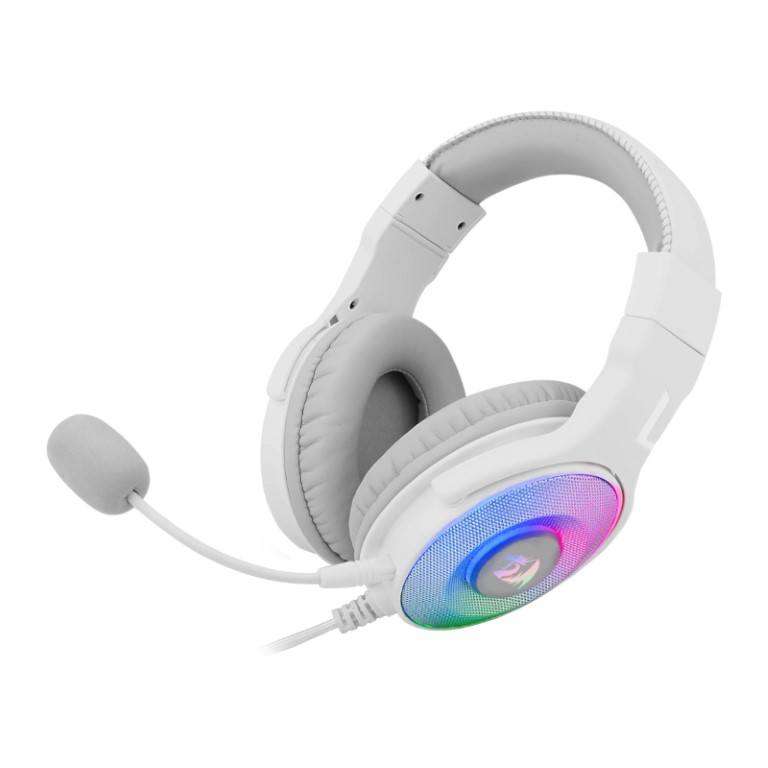 Redragon Pandora Over-Ear USB Gaming Headset White RD-H350W-RGB