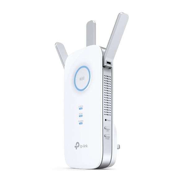 TP-Link RE450 Network Extender Transmitter White 10 100 1000 Mbit/s