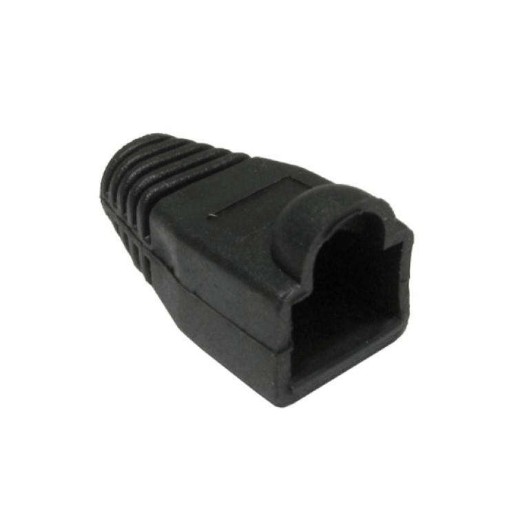 Connect 50-pack RJ45 Boots Black RJ45BTSB