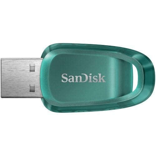 SanDisk Ultra Eco 256 GB USB Type-A 3.2 Green USB Flash Drive SDCZ96-256G-G46