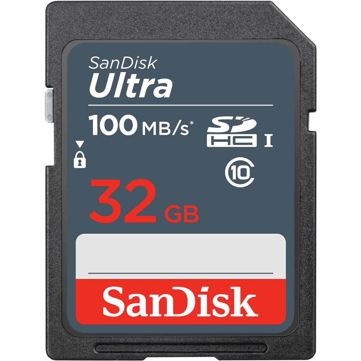 SanDisk Ultra 32GB SDHC 100MB/s UHS-I Class 10 Memory Card SDSDUNR-032G-GN3IN