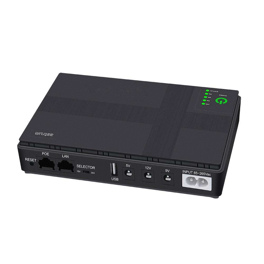 Astrum PB070 10200mAh Mini UPS Power Bank Black A91507-Q