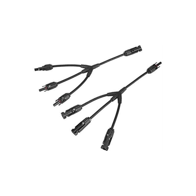 Solarix MC4 Y-connector 3-way to 1-way Solar Panel Combiner Cable Set SOLPAMY031