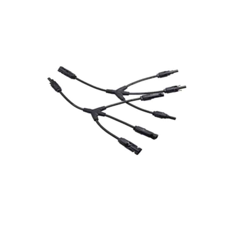 Solarix MC4 Y-connector 3-way to 1-way Solar Panel Combiner Cable Set SOLPAMY031