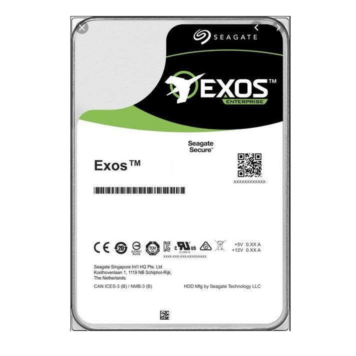Seagate Exos X16 3.5-inch 14TB Serial ATA III Internal Hard Drive ST14000NM001G