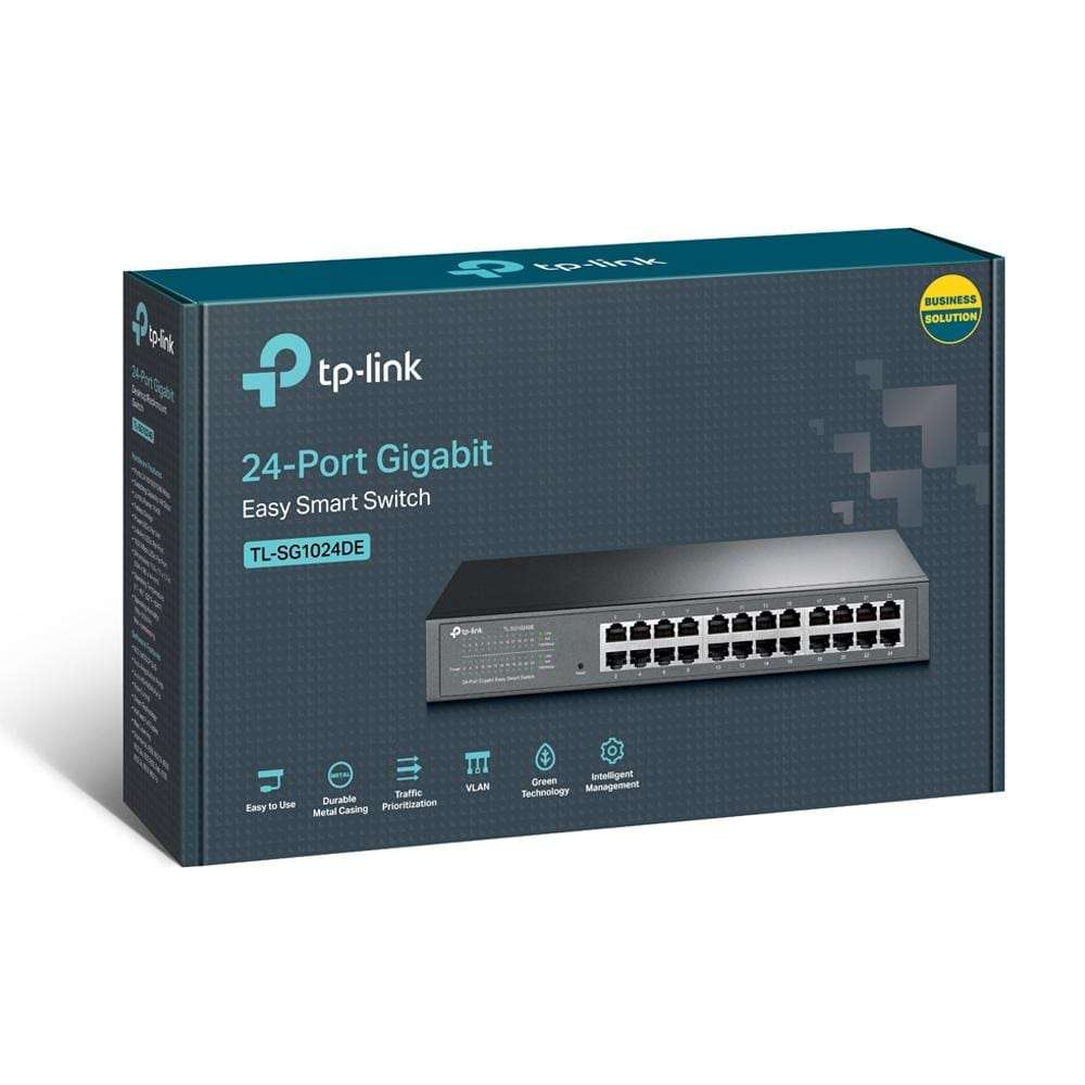 TP-Link TL-SG1024DE 24-port GbE Easy Smart Managed Network Switch