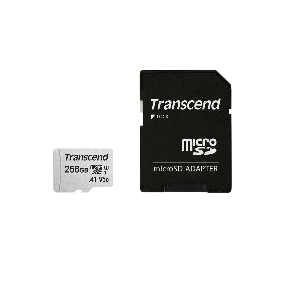 Transcend MicroSD Card SDXC 300S 256GB with Adapter