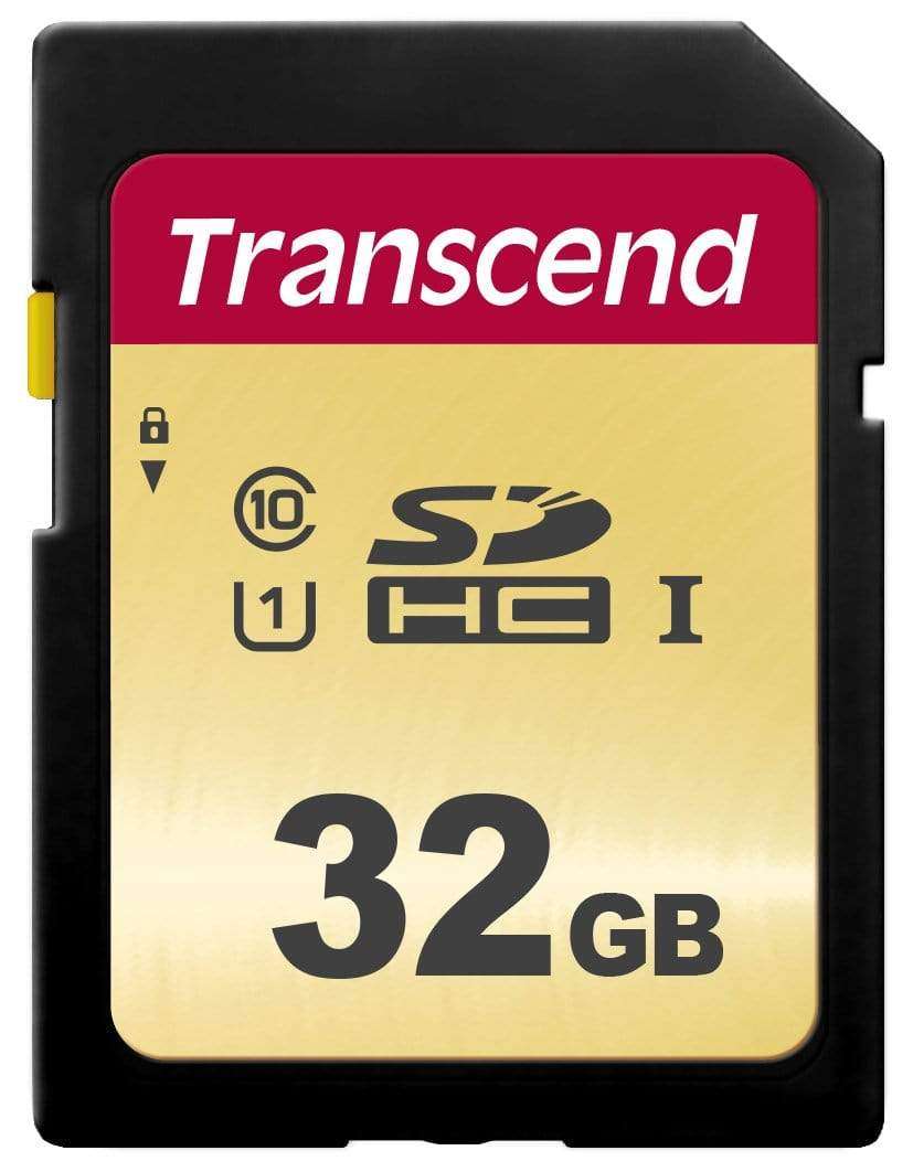 Transcend SD Card SDHC 500S 32GB