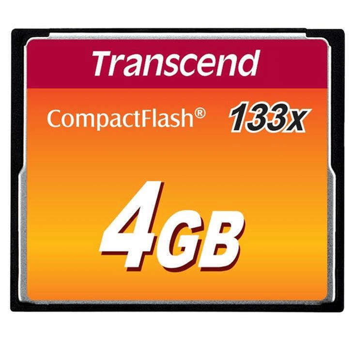 Transcend CompactFlash 133x 4GB