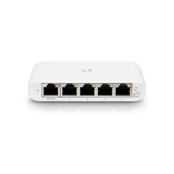 Ubiquiti UniFi Flex Mini USW-FLEX-MINI 5-port Gigabit 1 PoE Input Managed Switch