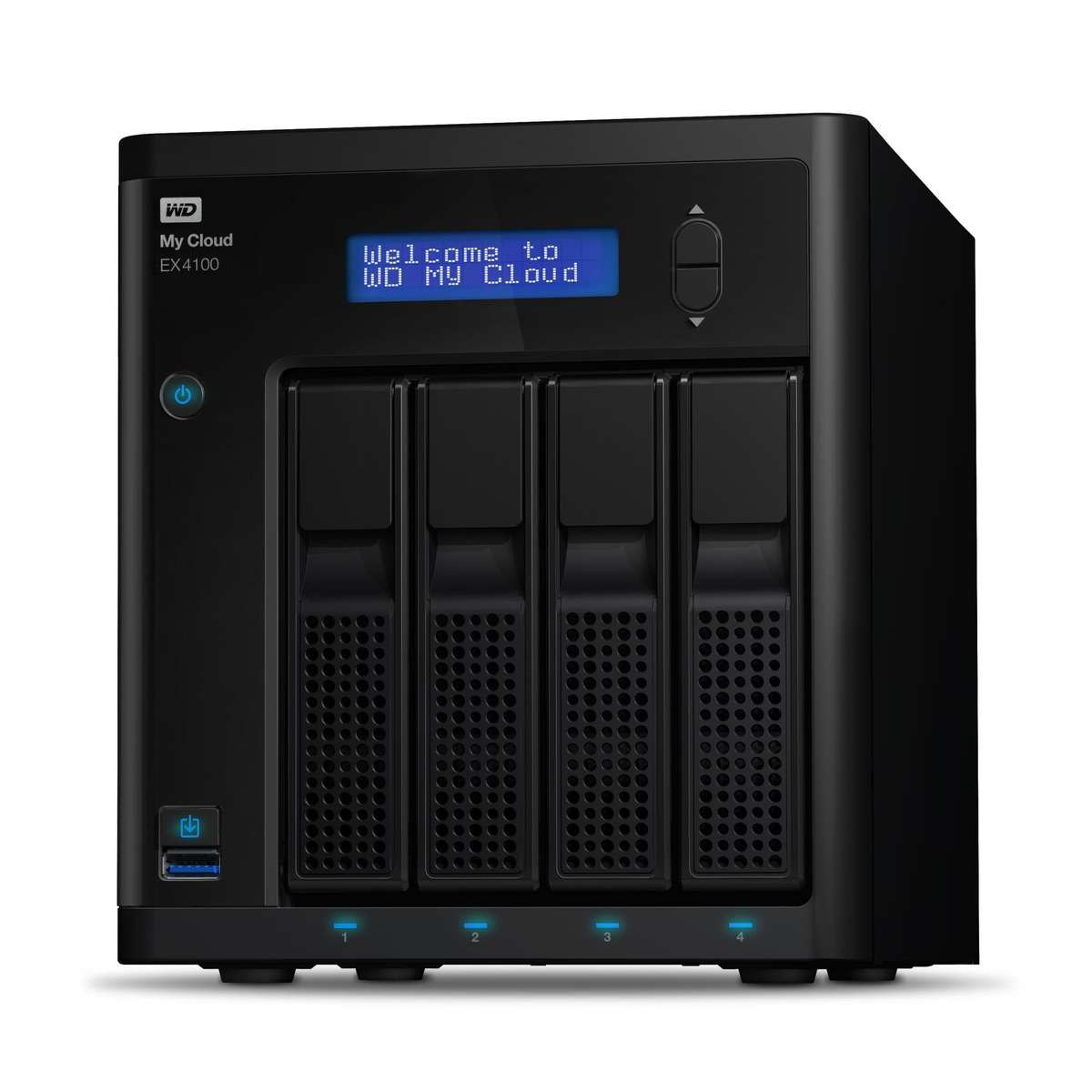 WD My Cloud EX4100 Armada 388 Ethernet LAN Desktop Black NAS WD BWZE0000NBK