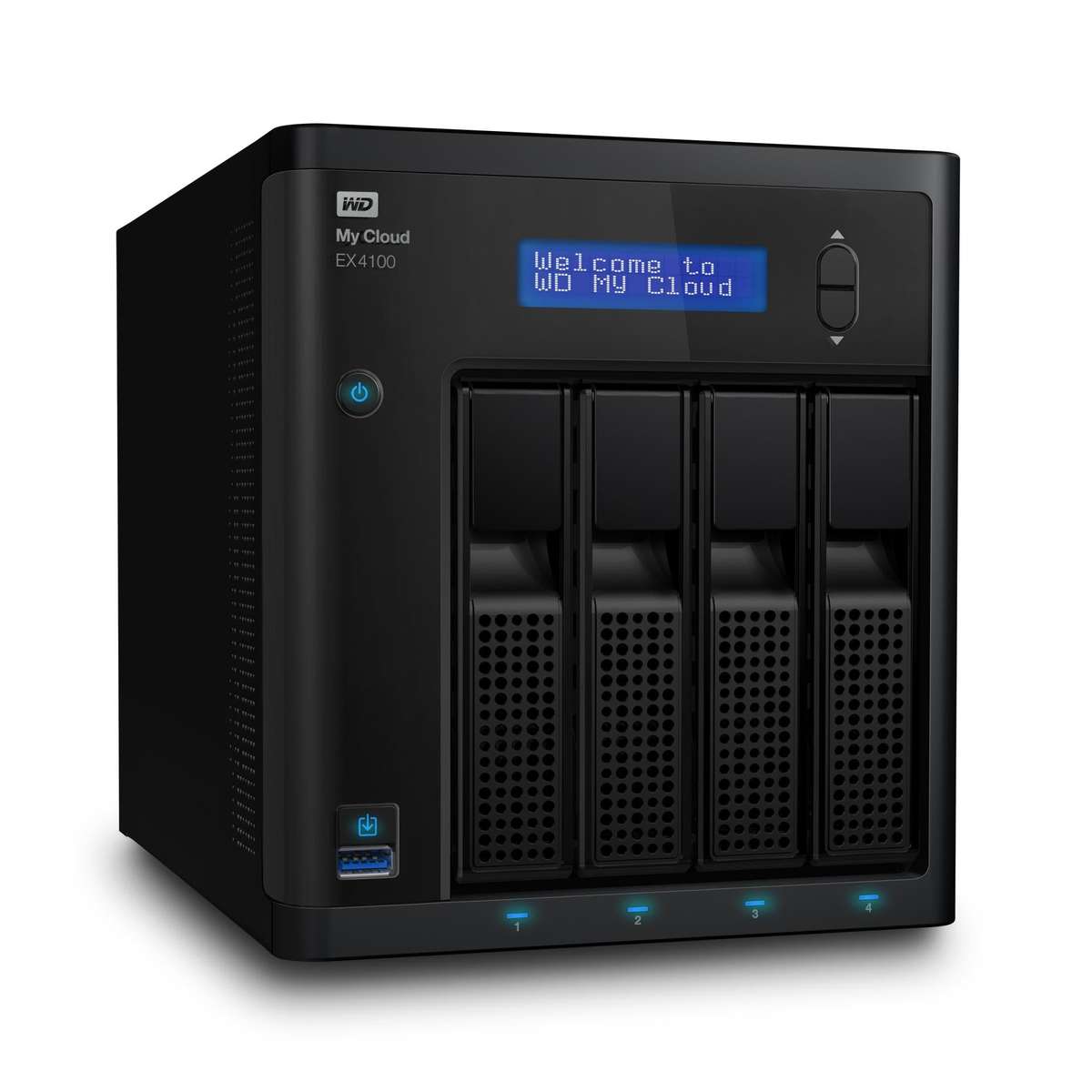 WD My Cloud EX4100 Armada 388 Ethernet LAN Desktop Black NAS WD BWZE0000NBK
