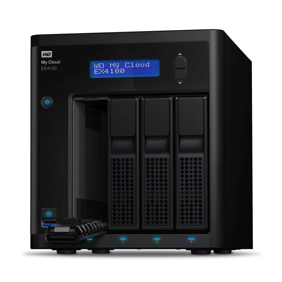 WD My Cloud EX4100 Armada 388 Ethernet LAN Desktop Black NAS WD BWZE0000NBK
