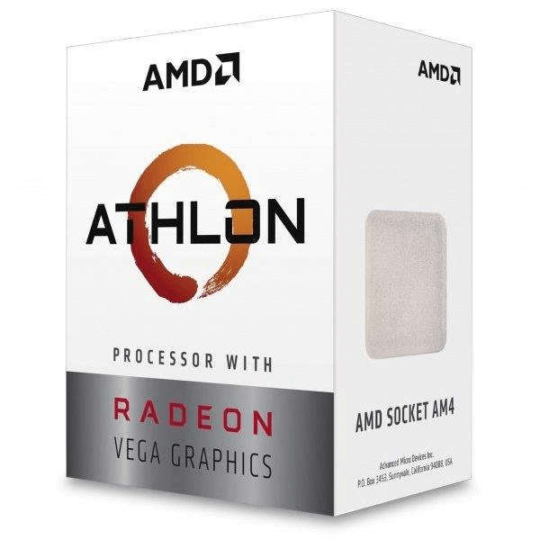 AMD Athlon 300GE CPU - 2-core Socket AM4 3.4GHz Processor YD30GEC6M2OFH