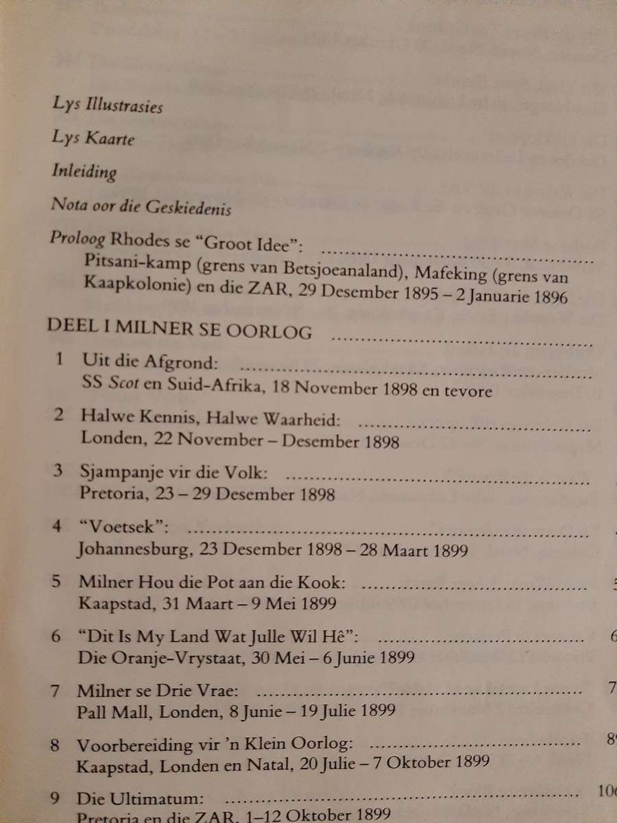 Die Boere-Oorlog by Thomas Pakenham(Afrikaans text)