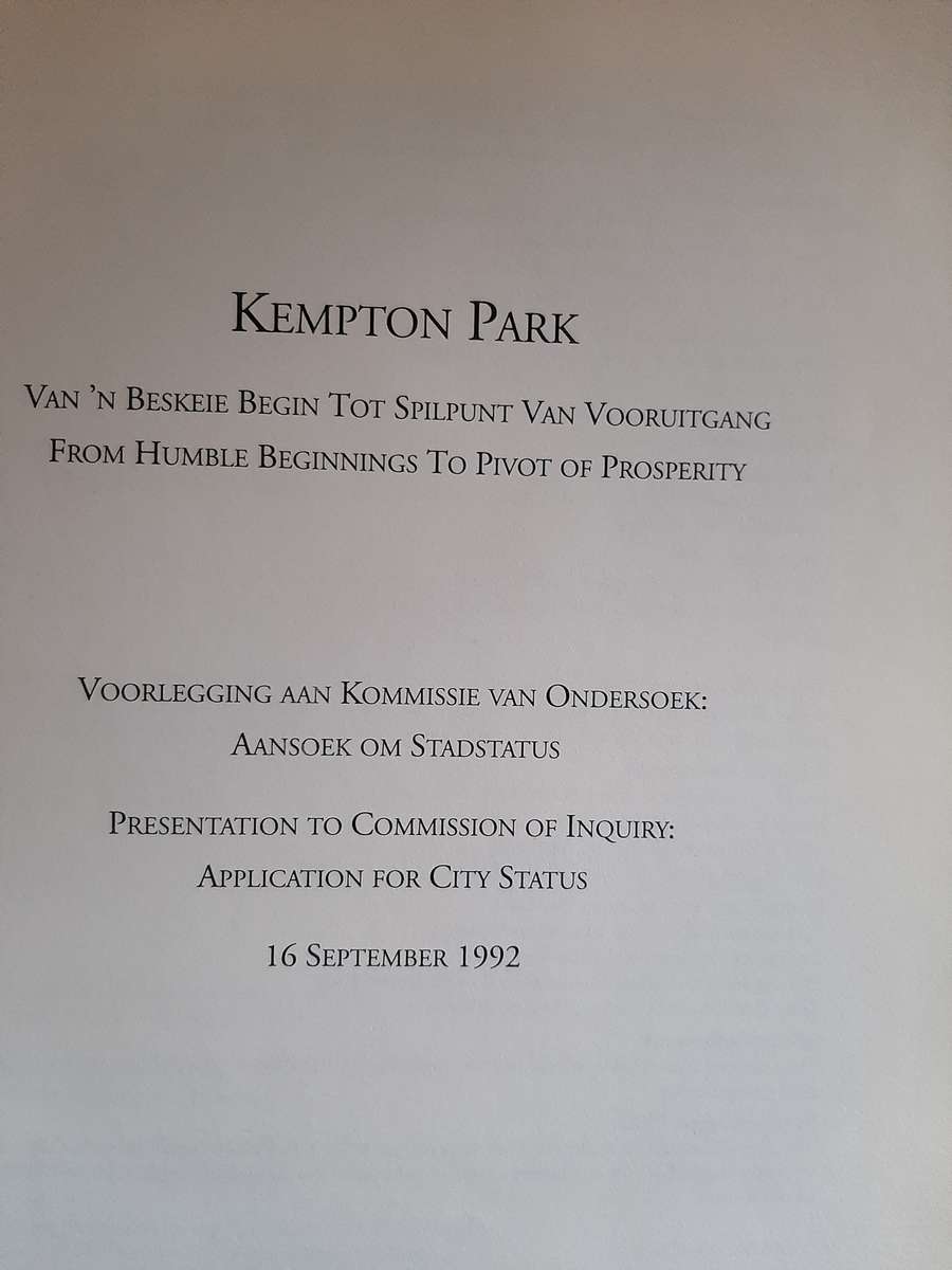 Kempton Park: From Humble Beginnings To Pivot Of Prosperity