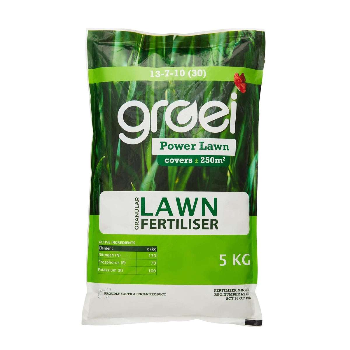 Groei Power Lawn Granular Fertiliser