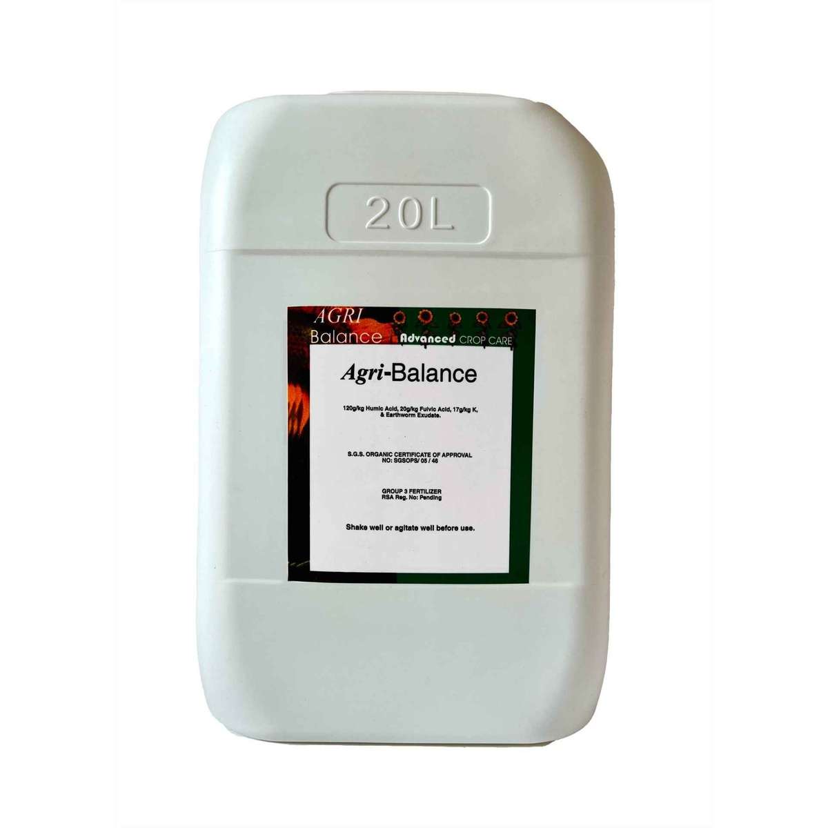 Agri-Balance Liquid Organic Fertiliser 20L
