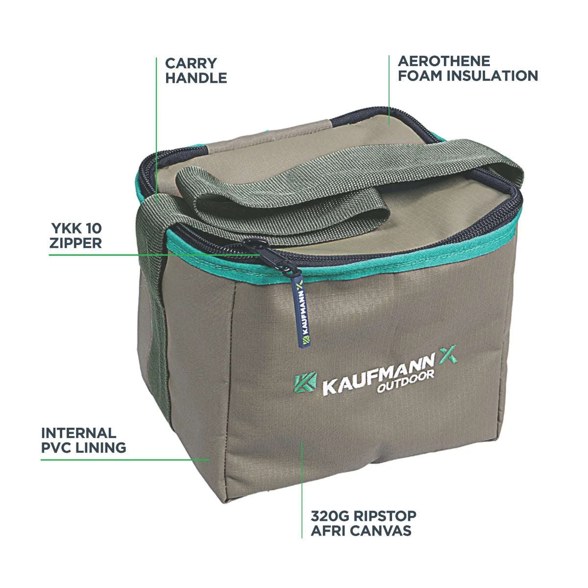 Kaufmann X Afri-Canvas Soft Cooler