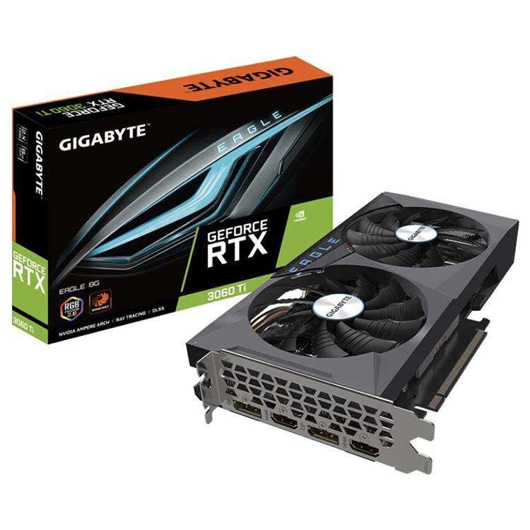 Gigabyte Nvidia GeForce RTX 3060 Ti EAGLE 8GB 256-bit Graphics Card