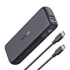RAVPOWER 15000MAH QC 3.0 12W-TYPE-C 18W-Digital Display Power Bank  Black