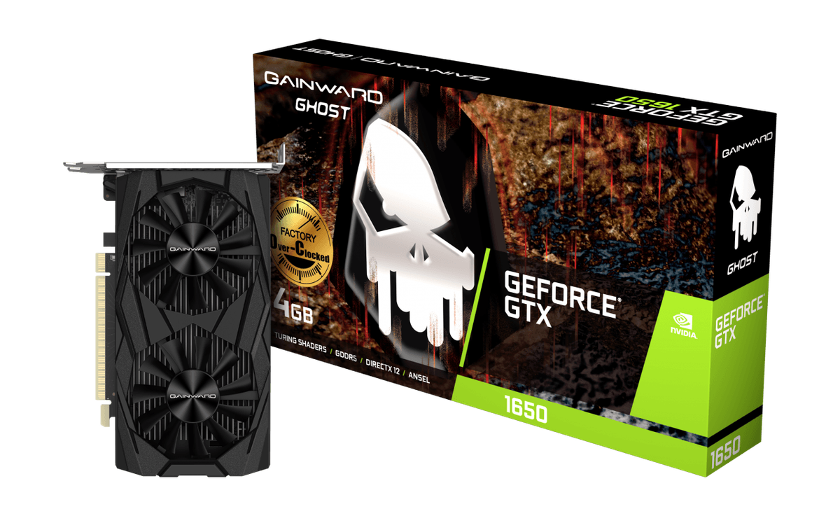 GAINWARD Nvidia GeForce GTX 1650 GHOST OC 4GB Graphics Card