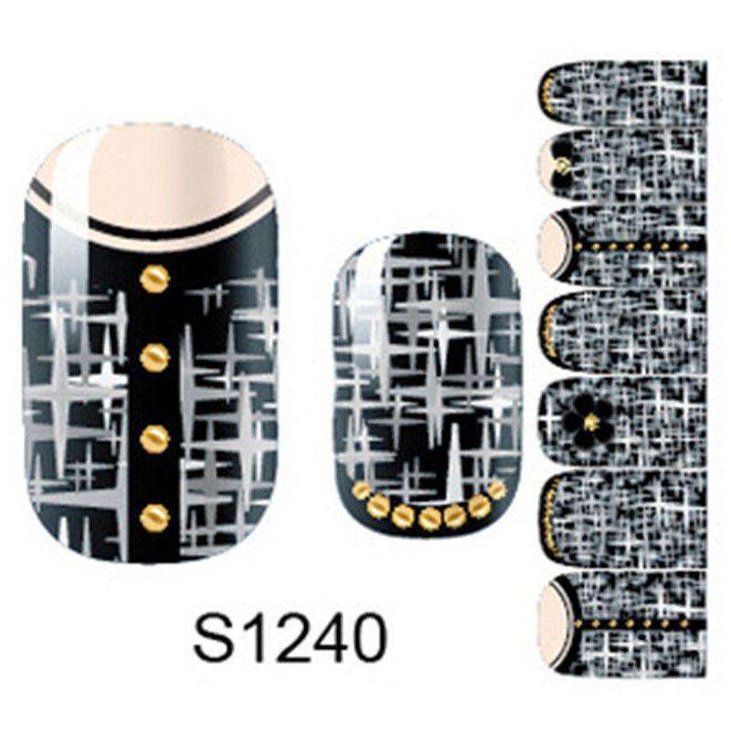 Nail Wraps Nail Art - S1240 - As Shown